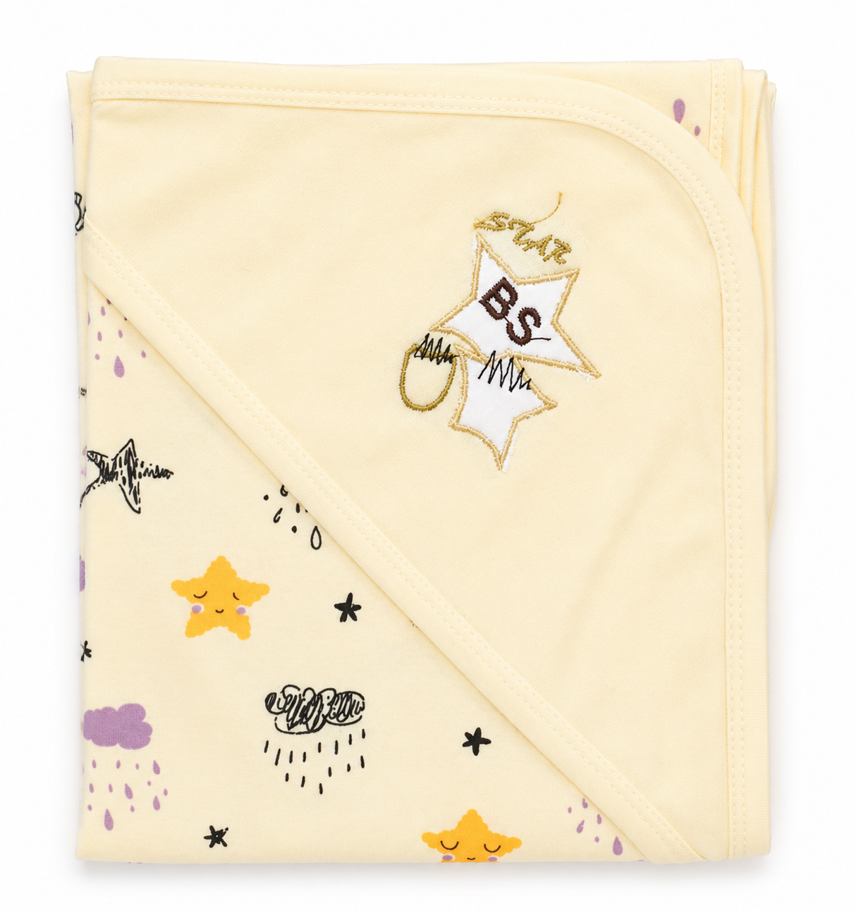NexaBaby™ Soft & Tender Wrapping Sheet – 100% Premium Cotton Newborn