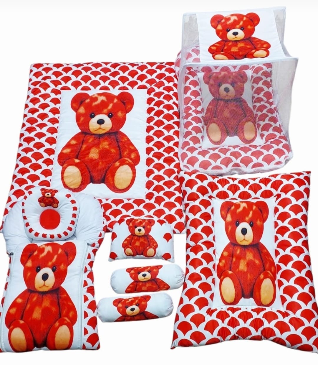 Premium Baby Bedding Set – 8 Pieces (Large) | Soft, Comfortable & Newborn Essentials