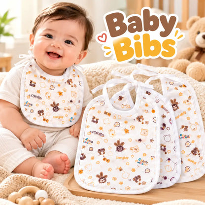 Premium Baby Bibs – Soft, Comfortable & Everyday Feeding Bibs