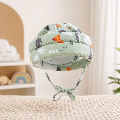 Baby Safety Helmet – Soft Head Protection Cushion Cap for Toddlers | 360° Shock Absorption | Lightweight & Breathable