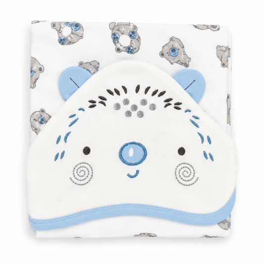 NexaBaby™ Premium Hooded Baby Wrapping Blanket | Soft & Comfortable