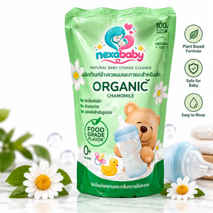 Organic Baby Bottle, Feeder & Utensil Cleaner – Gentle Plant-Based Cleaning