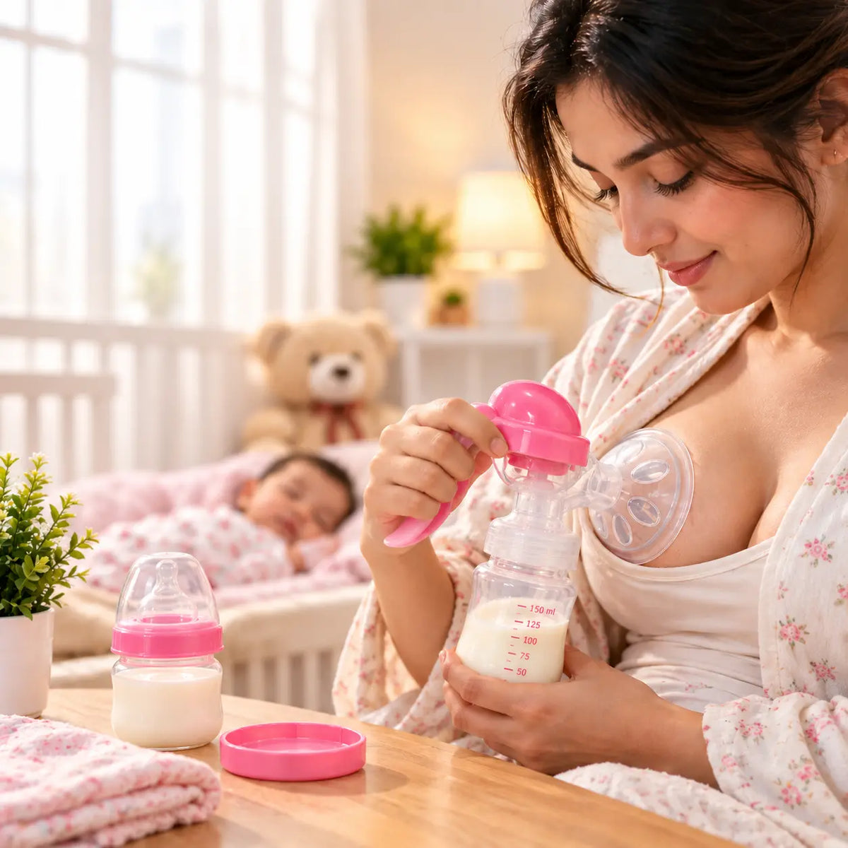Manual Breast Pump – Gentle, Comfortable & Easy to Use