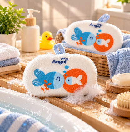 Premium Baby Bath Sponge – Ultra-Soft Care for Delicate Baby Skin