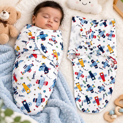 Adjustable Infant Swaddle Wrap – Soft & Comfortable Baby Swaddle