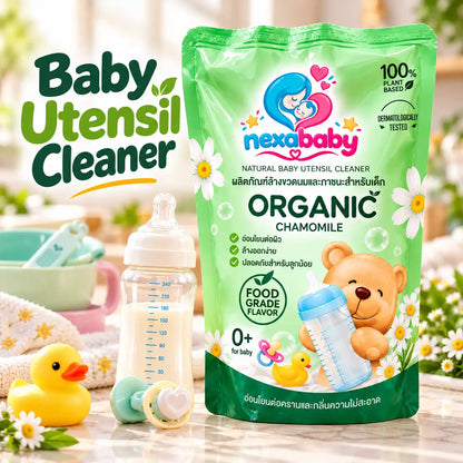 Organic Baby Bottle, Feeder & Utensil Cleaner – Gentle Plant-Based Cleaning